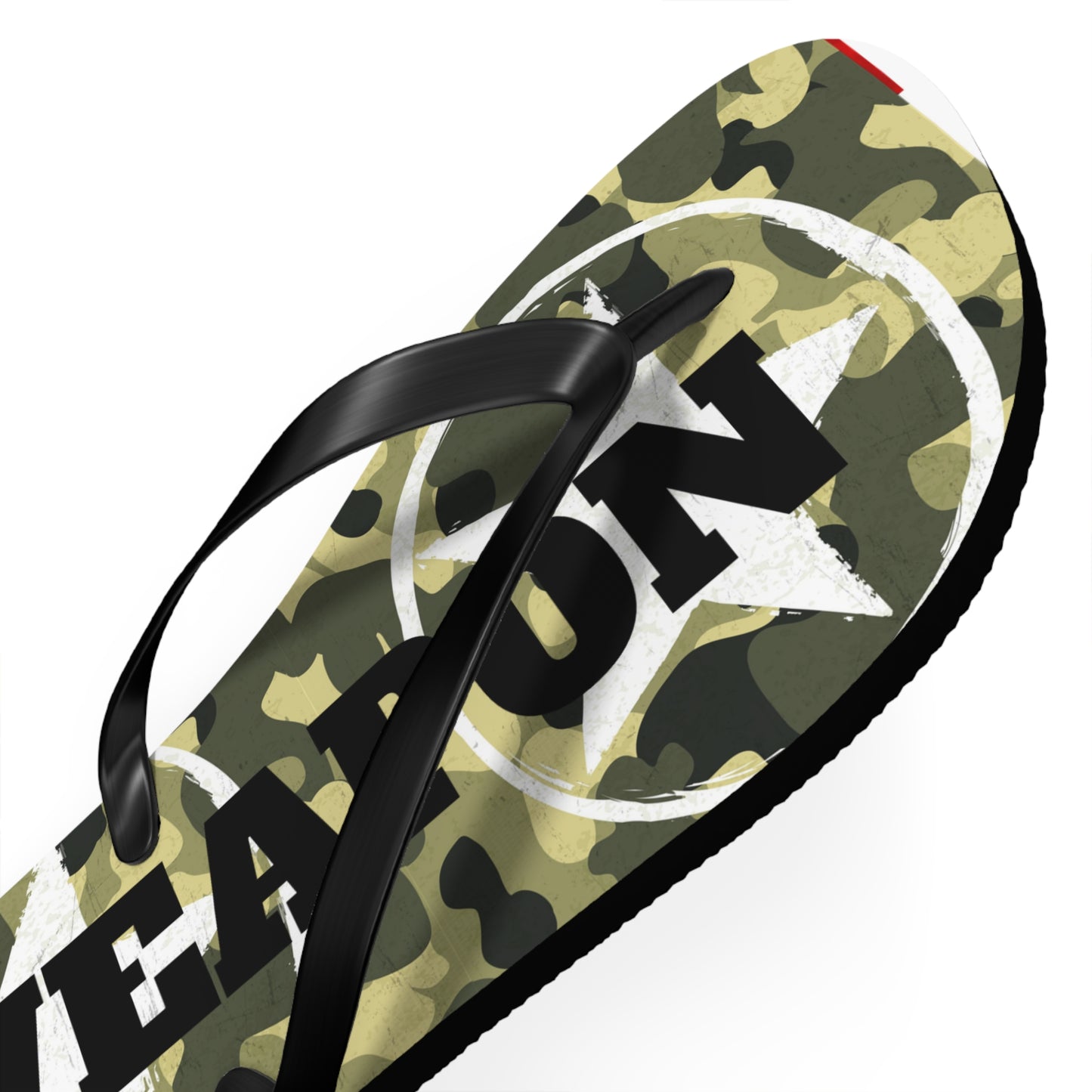 Inspirational Flip Flops - "Progress Over Perfection" Summer Sandals