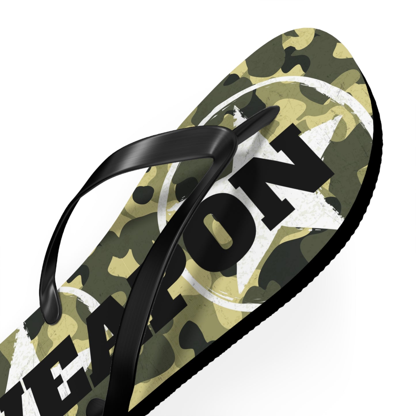 Inspirational Flip Flops - "Progress Over Perfection" Summer Sandals