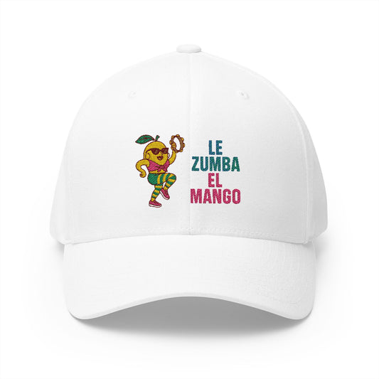 Embroidered Zumba Mango Cap - Fun Summer Hat for Active Lifestyle