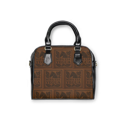 Stylish Shoulder Handbag - 'MIRA ESA YEGUA' Design for Everyday Fashion
