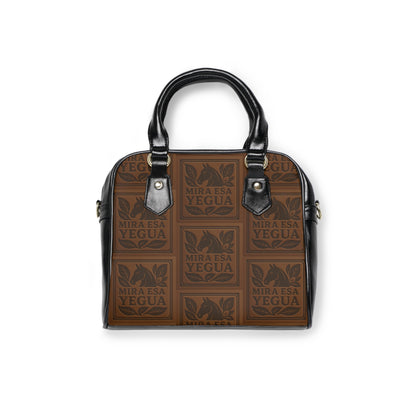 Stylish Shoulder Handbag - 'MIRA ESA YEGUA' Design for Everyday Fashion